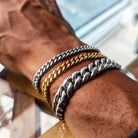 18k Gold Cuban Link Bracelet (3mm - 11mm) - Drip Culture Jewelry