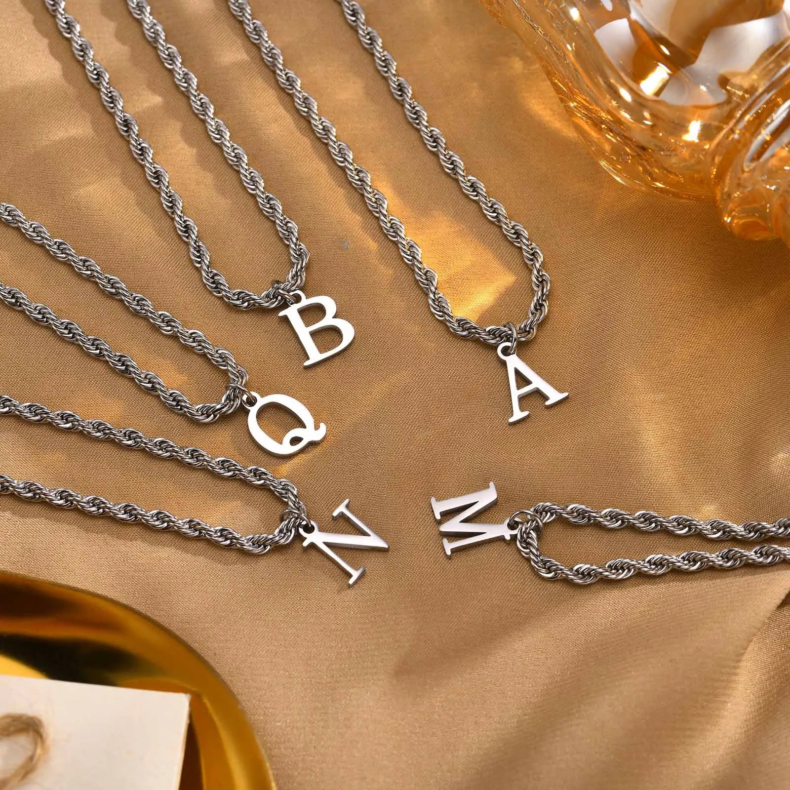 18k Gold Custom Letter Pendant - Drip Culture Jewelry