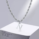 18k Gold Custom Letter Pendant - Drip Culture Jewelry