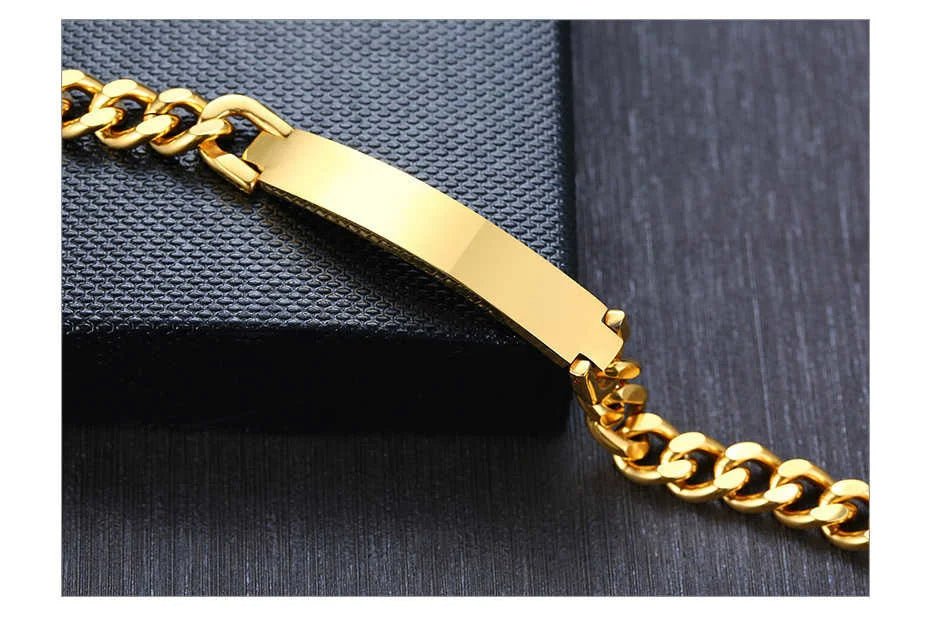 18k Gold Custom Name Bracelet - Drip Culture Jewelry