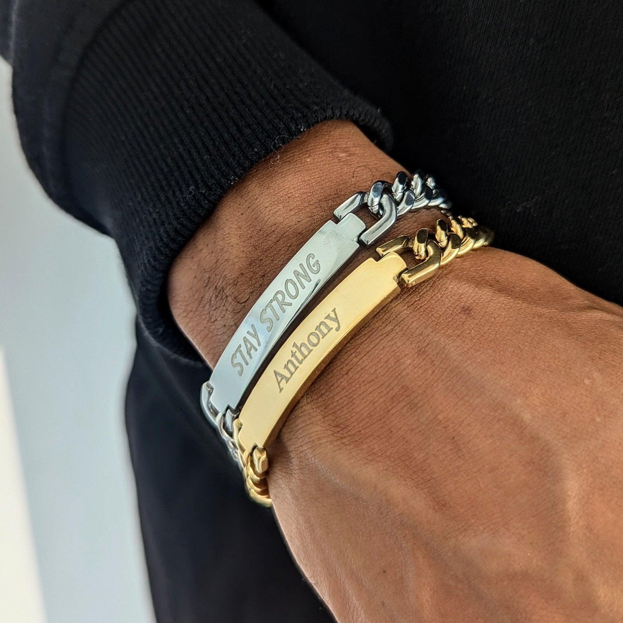 18k Gold Custom Name Bracelet - Drip Culture Jewelry