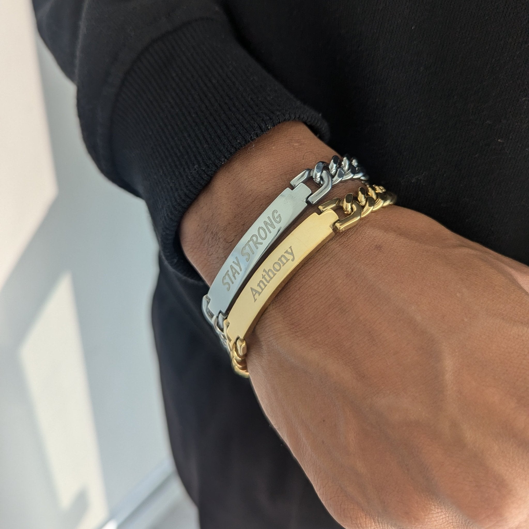 18k Gold Custom Name Bracelet - Drip Culture Jewelry