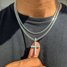 18k Gold Diamond Cross Set (3 Pieces) - Drip Culture Jewelry