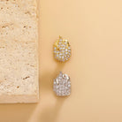 18K Gold Diamond Fire Emoji Grillz - Drip Culture Jewelry