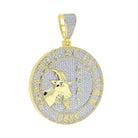 18k Gold Diamond G.O.A.T - Drip Culture Jewelry