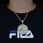 18k Gold Diamond G.O.A.T - Drip Culture Jewelry