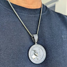 18k Gold Diamond G.O.A.T - Drip Culture Jewelry