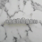 18k Gold Diamond Grillz - Drip Culture Jewelry