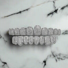 18k Gold Diamond Grillz - Drip Culture Jewelry