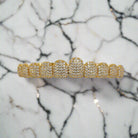 18k Gold Diamond Grillz - Drip Culture Jewelry