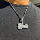 18k Gold Diamond Hustle Penant - Drip Culture Jewelry