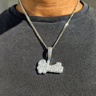 18k Gold Diamond Hustle Penant - Drip Culture Jewelry
