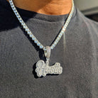 18k Gold Diamond Hustle Penant - Drip Culture Jewelry