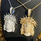 18k Gold Diamond Jesus Piece - Drip Culture Jewelry
