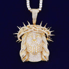 18k Gold Diamond Jesus Piece - Drip Culture Jewelry