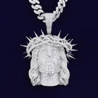 18k Gold Diamond Jesus Piece - Drip Culture Jewelry