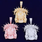 18k Gold Diamond Jesus Piece - Drip Culture Jewelry