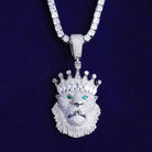 18k Gold Diamond King Lion - Drip Culture Jewelry