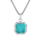 18k Gold Gemstone Pendant - Drip Culture Jewelry