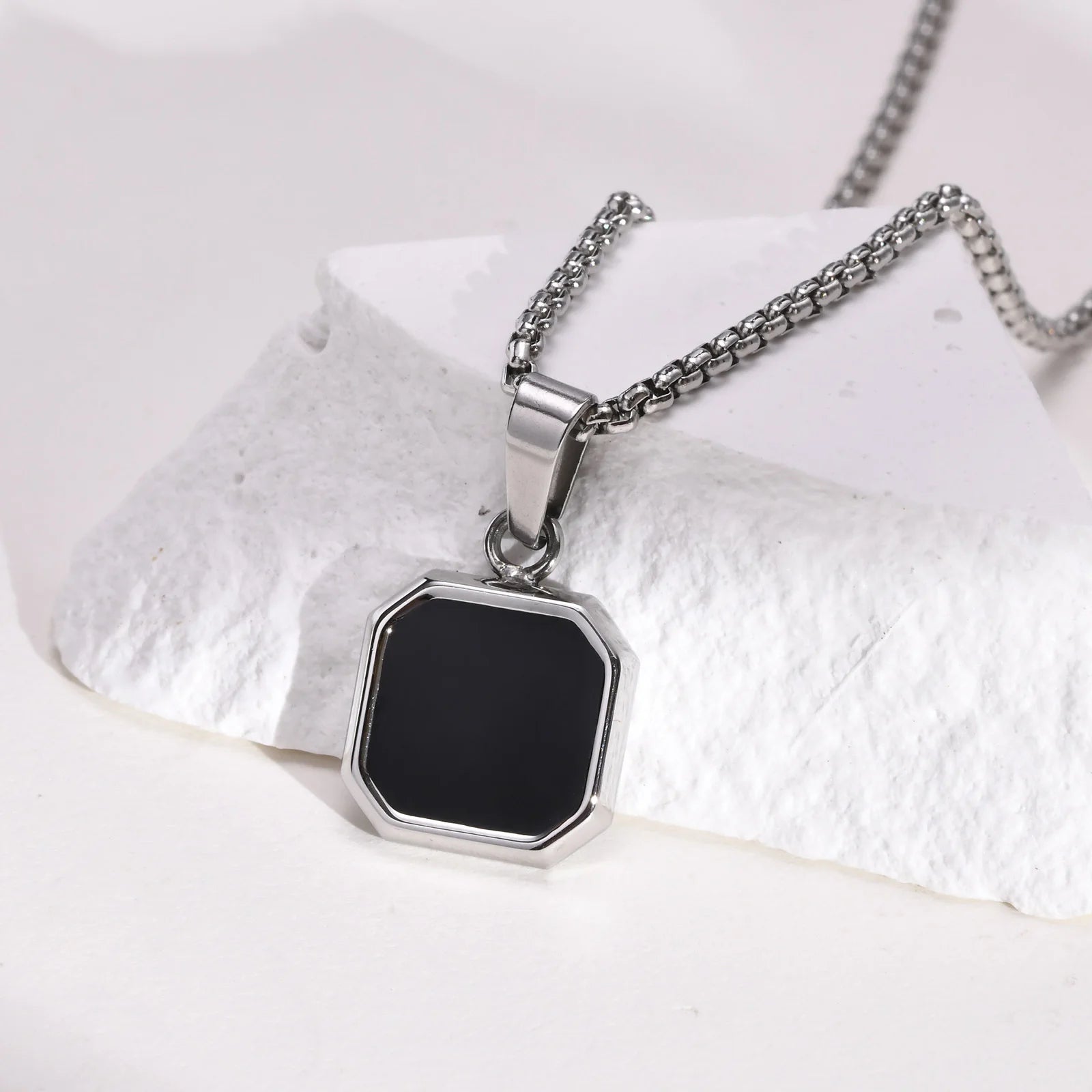 18k Gold Gemstone Pendant - Drip Culture Jewelry