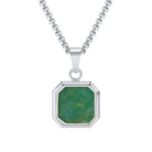 18k Gold Gemstone Pendant - Drip Culture Jewelry
