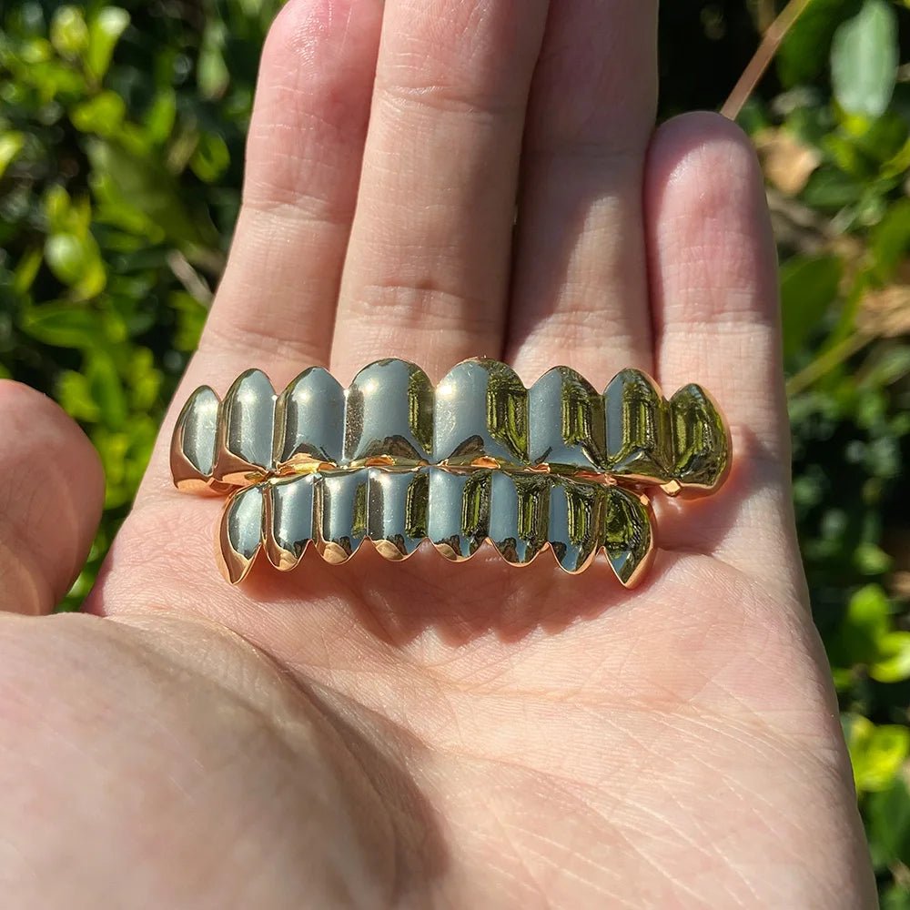 18K Gold Grillz - Drip Culture Jewelry