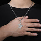 18k Gold Moissanite Diamond Wealth Angel - Drip Culture Jewelry