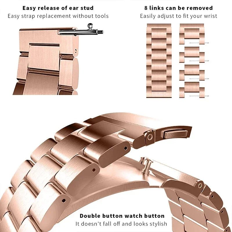 18k Gold Samsung Galaxy Watch Band - Drip Culture Jewelry