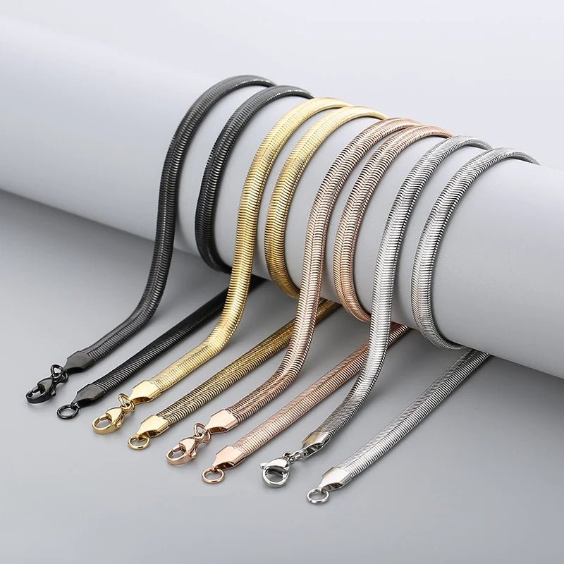 18K Gold Snake Chain - Drip Culture Jewelry