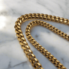 18k Gold Thick Cuban Link Chain (8mm - 18mm) - Drip Culture Jewelry