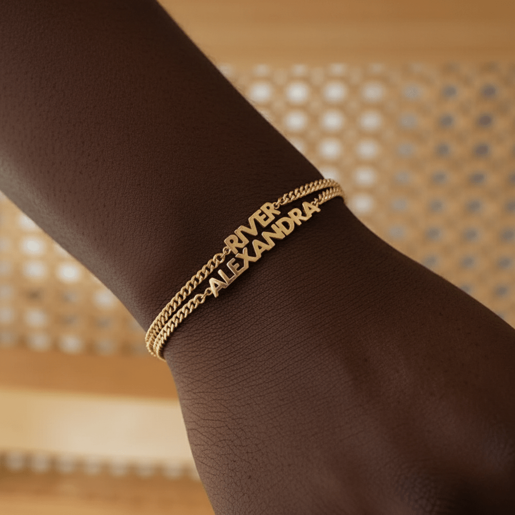 3mm Custom 18k Gold Cuban Link Bracelet - Drip Culture Jewelry