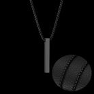 Custom 18k Gold Bar Pendant - Drip Culture Jewelry