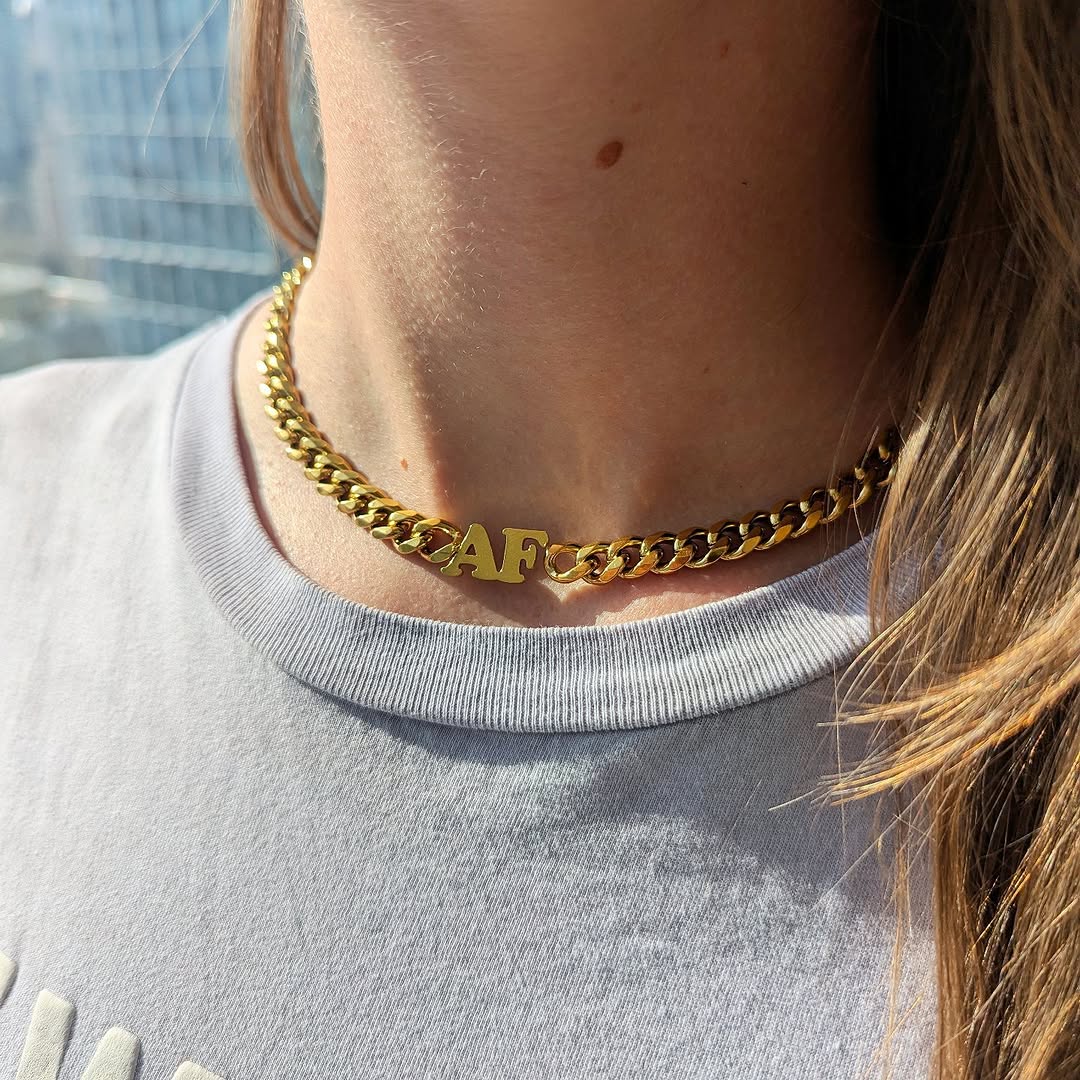 Custom 18k Gold Cuban Link Chain - Drip Culture Jewelry