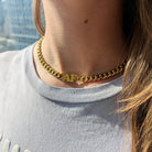 Custom 18k Gold Cuban Link Chain - Drip Culture Jewelry