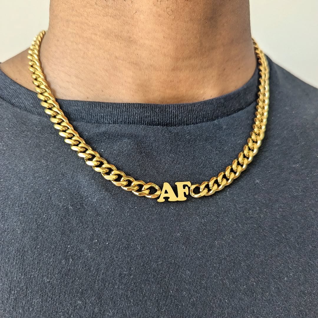 Custom 18k Gold Cuban Link Chain - Drip Culture Jewelry