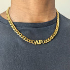 Custom 18k Gold Cuban Link Chain - Drip Culture Jewelry