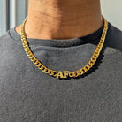 Custom 18k Gold Cuban Link Chain - Drip Culture Jewelry