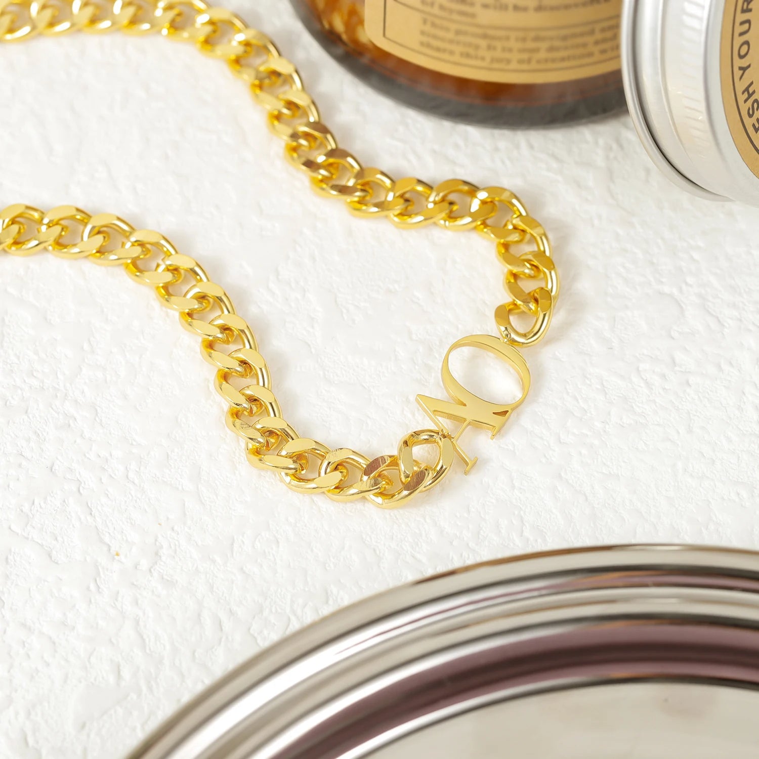 Custom 18k Gold Cuban Link Chain - Drip Culture Jewelry