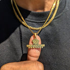 Custom 18k Gold Design Your Own Pendant - Drip Culture Jewelry