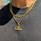 Custom 18k Gold Design Your Own Pendant - Drip Culture Jewelry