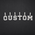 Custom 18k Gold Moissanite Diamond Varsity Letter - Drip Culture Jewelry