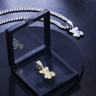 Moissanite Diamond 18k Gold Teddy Bear - Drip Culture Jewelry