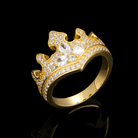 Moissanite Diamond Crown Ring - Drip Culture Jewelry