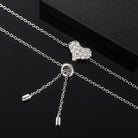 Moissanite Diamond Heart Bracelet - Drip Culture Jewelry