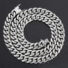 Silver Thick Cuban Link Chain (8mm - 18mm) - Drip Culture Jewelry