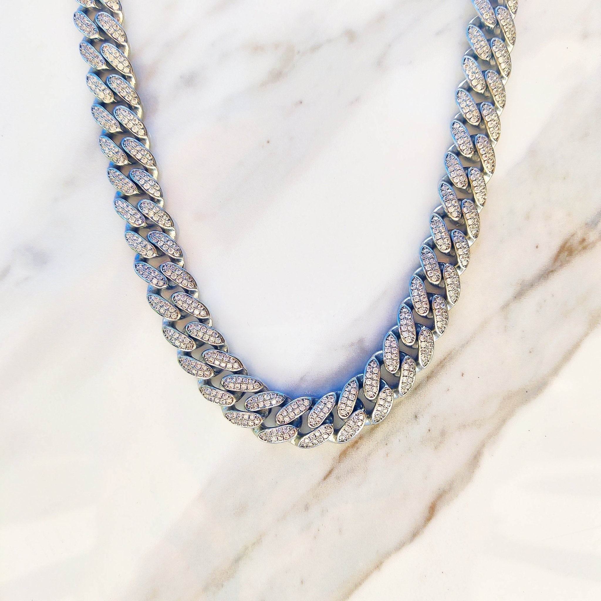 13mm 18K Gold Diamond Miami Cuban Link - Drip Culture Jewelry