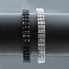 18K Gold 2 Row Tennis Bracelet - Drip Culture Jewelry