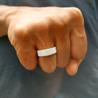18K Gold 5 Row Ring - Drip Culture Jewelry