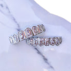 18K Gold Baguette Diamond Grillz - Drip Culture Jewelry