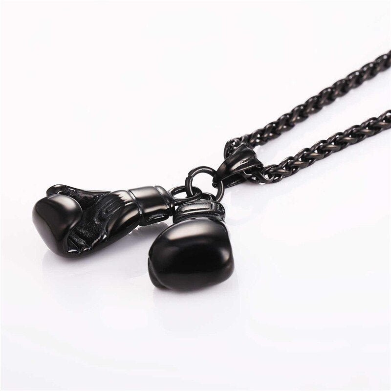 18k Gold Boxing Pendant - Drip Culture Jewelry